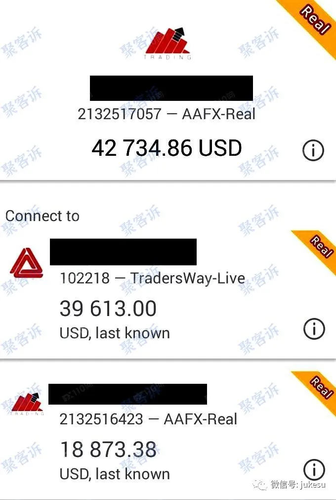AAFX外汇，200多美金盈利都给不起的黑平台！