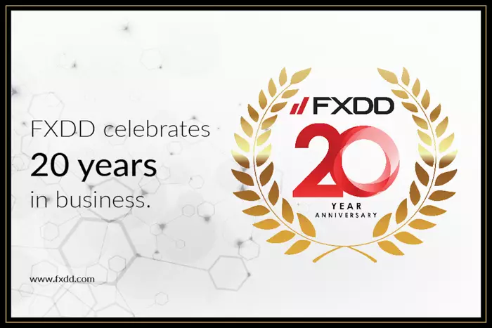 FXDD Celebrates 20 Years in the Financial Industry