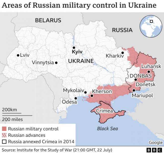 Những gì xảy ra với Ukraine sau 5 tháng chiến sự?