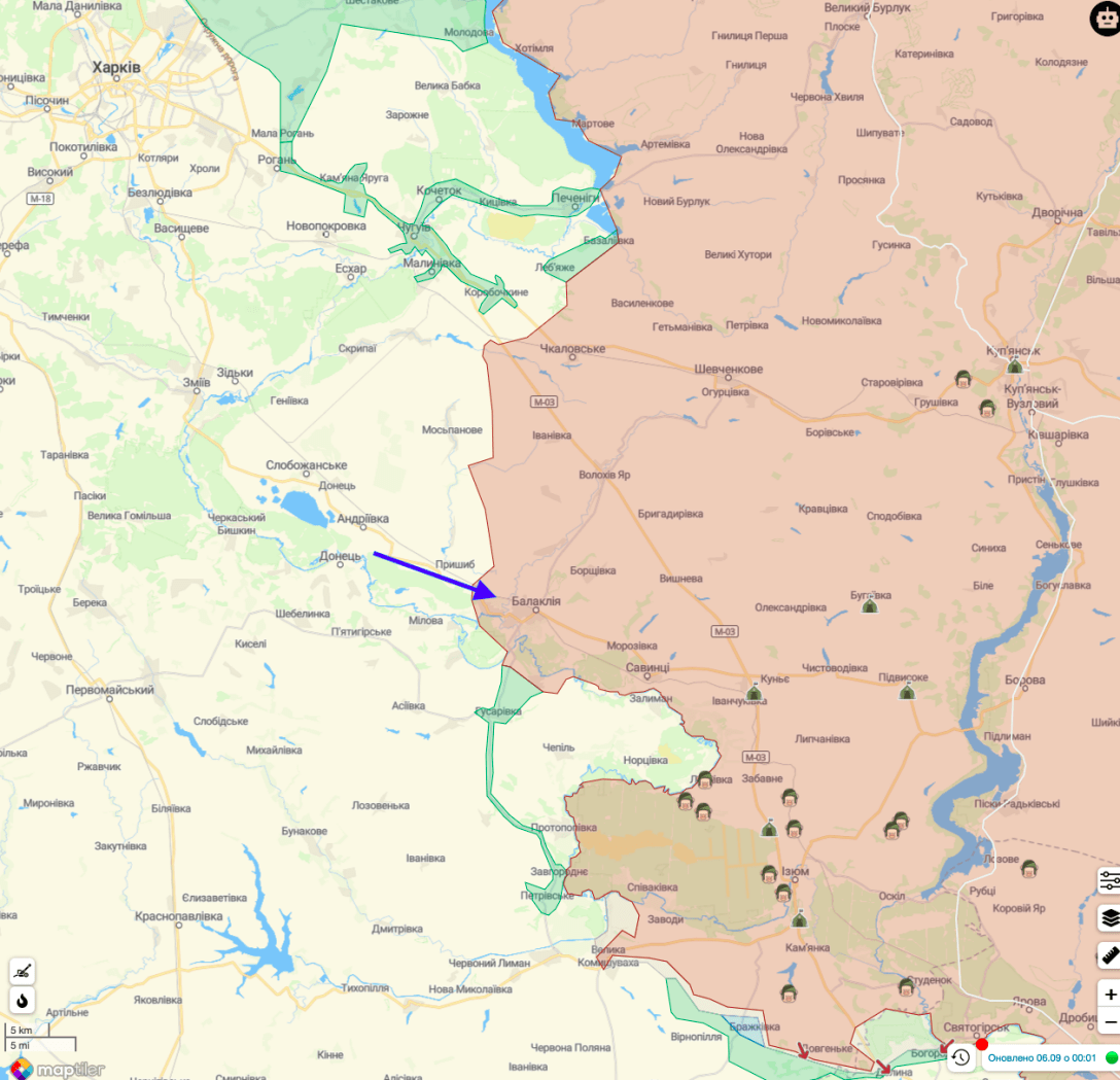Ukraine mở mặt trận phản công Nga thứ hai ở tỉnh Kharkiv?