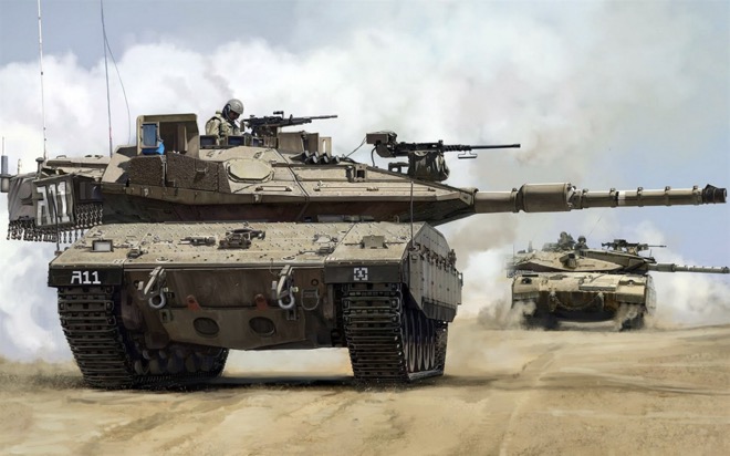 Xe tăng vua chiến trường mới của Israel sẽ không “ngán” UAV, tên lửa chống tăng?