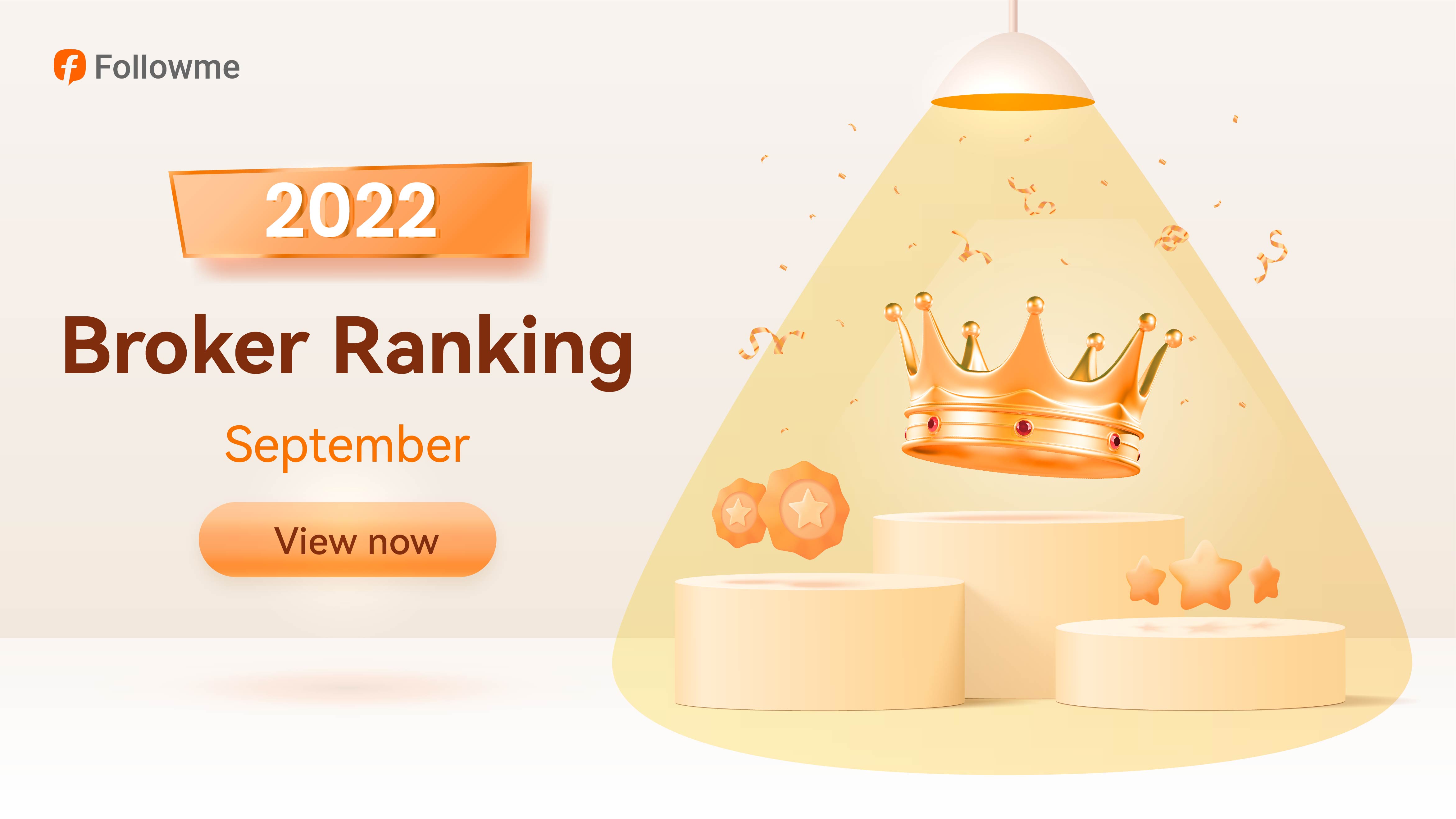 Broker Ranking-Sep: Who are the Top 3 in the Community?