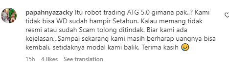Bagaimana Kelanjutan Kasus Robot Trading ATG?