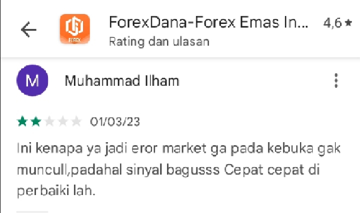 Pengguna Broker ForexDana Tidak Bisa Mengakses Akun Akibat Market Error, Kok Bisa?!