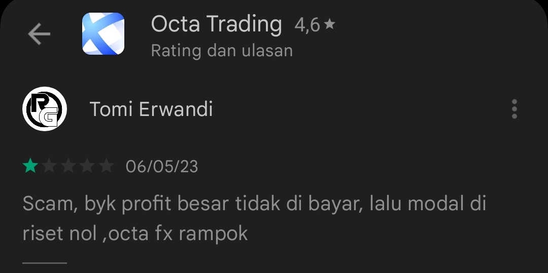 Profit Tidak Dibayarkan OctaFX?!