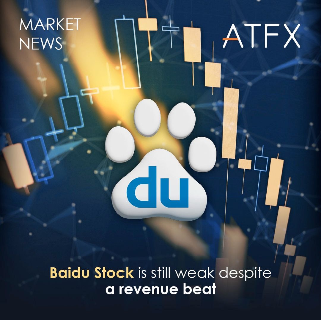 Cổ phiếu Baidu vẫn yếu dù doanh thu vượt trội - ATFX