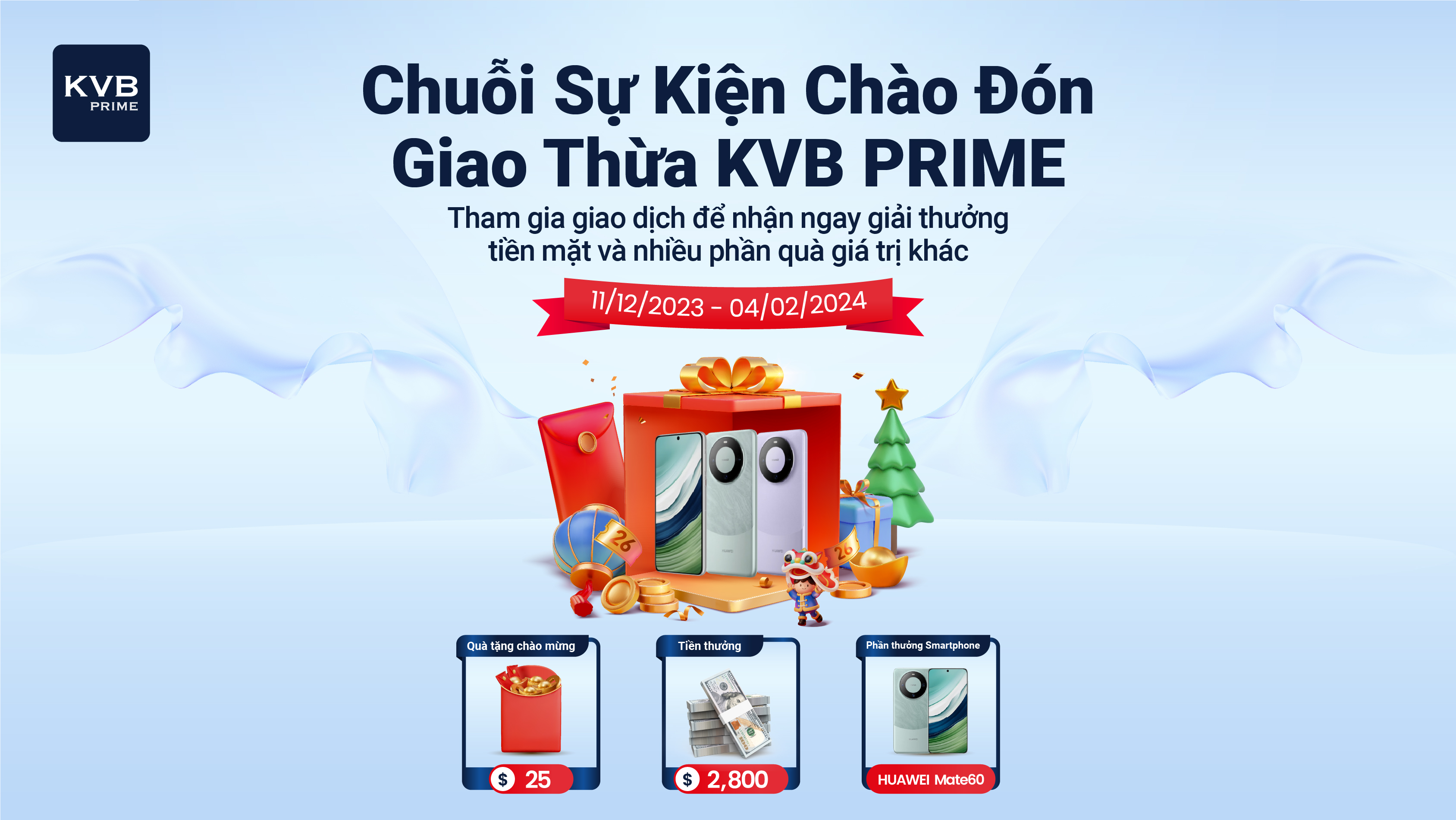 KVB PRIME New Year Event Series Ended | All Three Mobile Phone Prizes Awarded