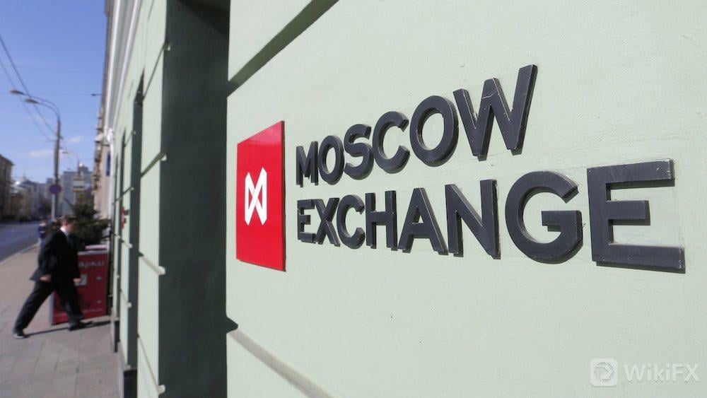莫斯科交易所6月外汇交易额上升了19%