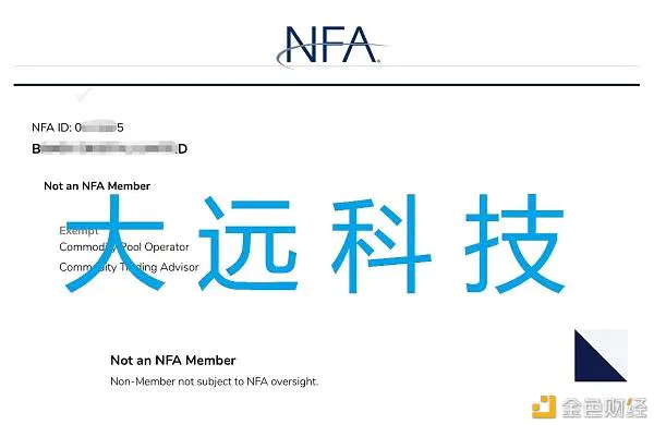 美国NFA牌照的主要内容是什么？