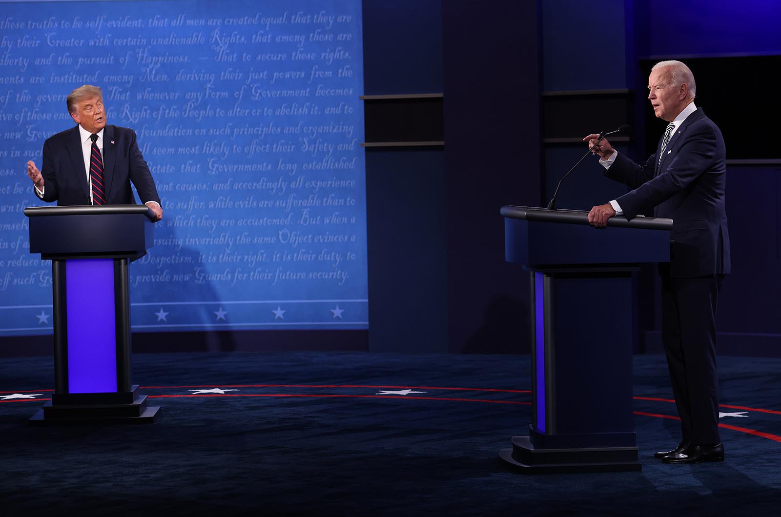 【实时更新】2020美国大选首场总统辩论