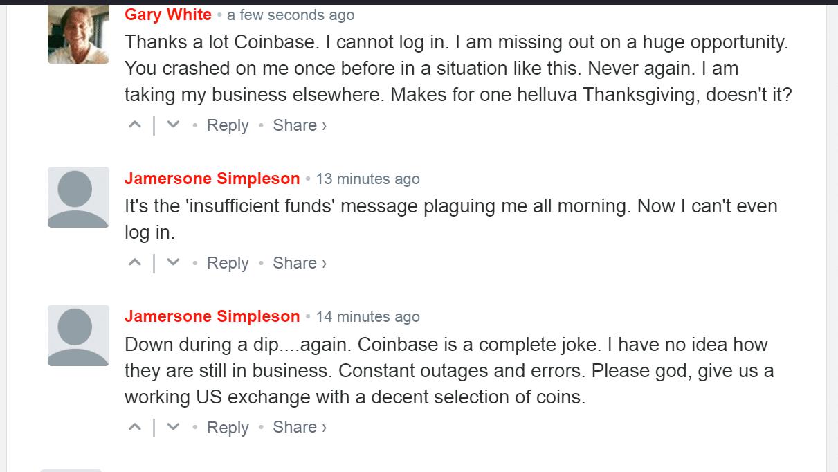 Coinbase Still Suffer Latency Issues Amid AWS Amazon Outage