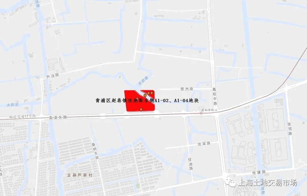 上海一日出让四地块，青浦商办地需引入卫星导航企业总部