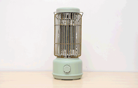 颜值超赞的复古取暖器，柔和得像阳光，冬季家里摆一个，温暖又不干燥