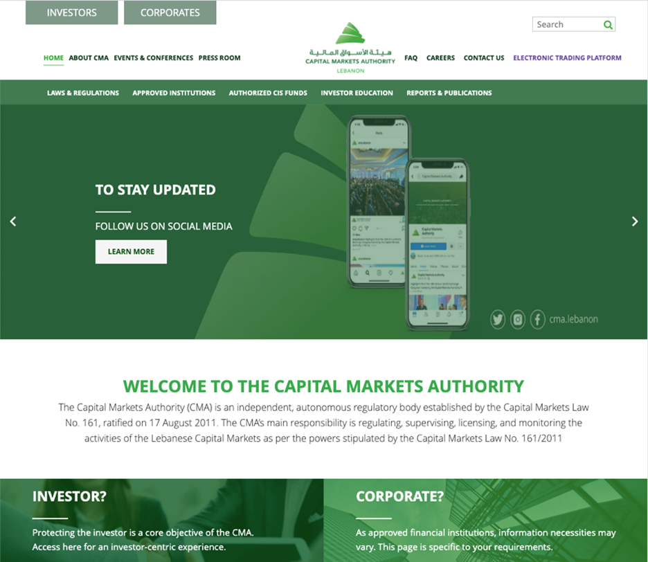 REVIEW - The Lebanese Capital Markets Authority