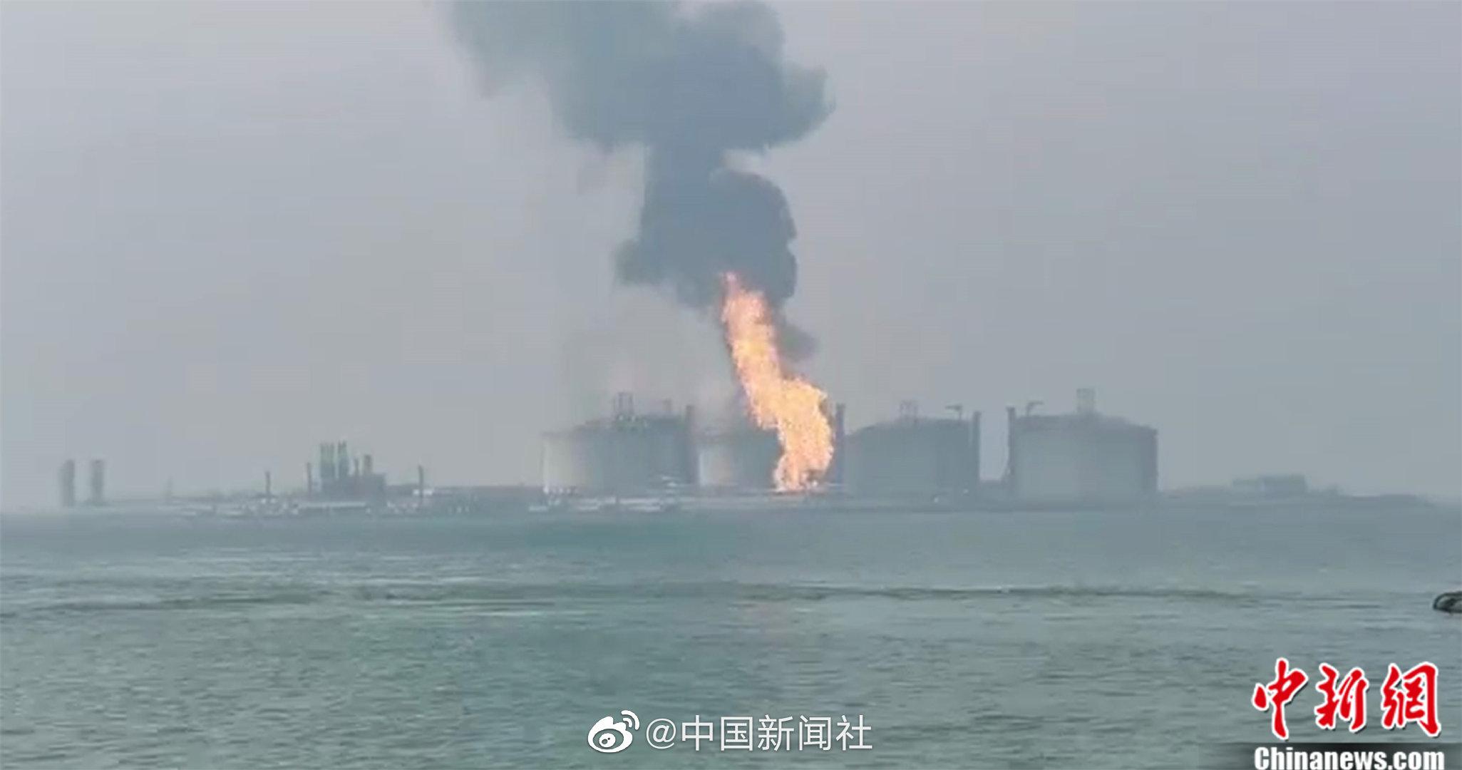 北海LNG接收站着火事故致5人死亡，系罐前平台施工时引发
