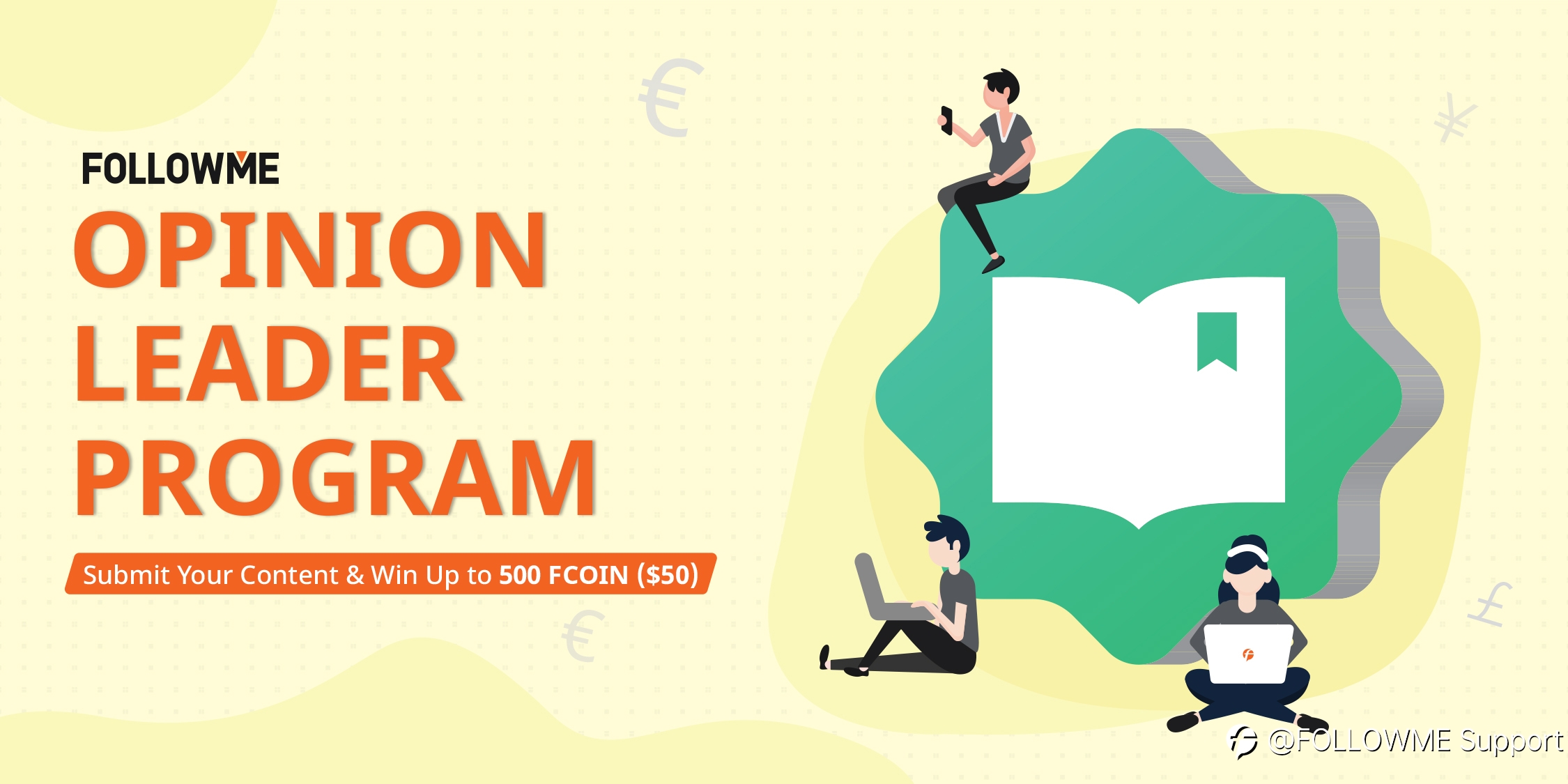 OPINION LEADER PROGRAM - WRITE & WIN UP TO 500 FCOIN!