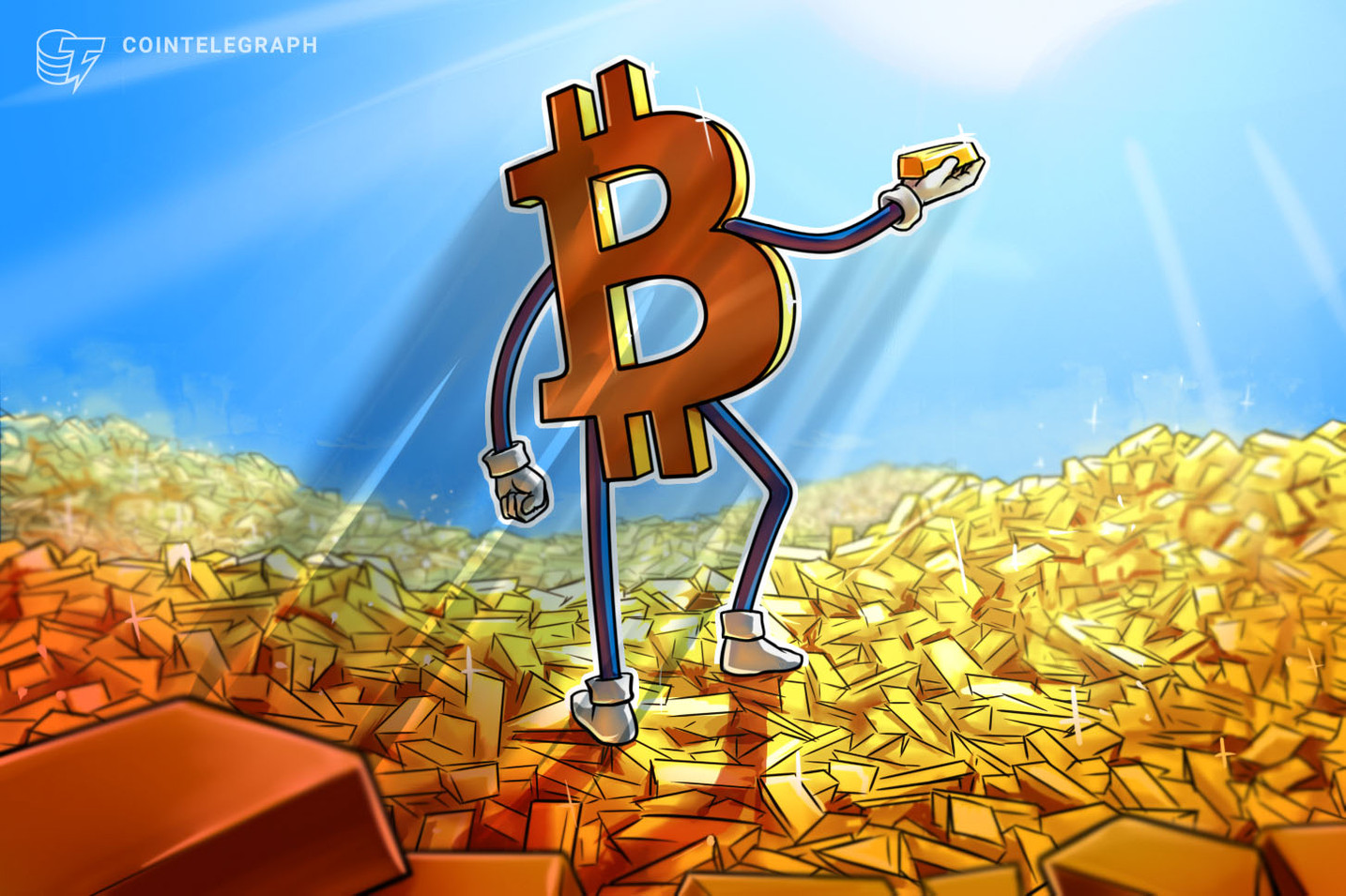 Experts: Gold Outflows Are Pushing Bitcoin Higher