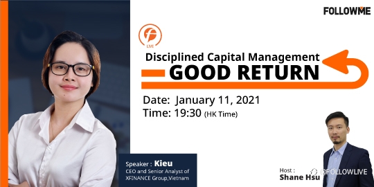 FOLLOWLIVE (EVENT) - First Rule to Get Promising Return: Disciplined Capital management