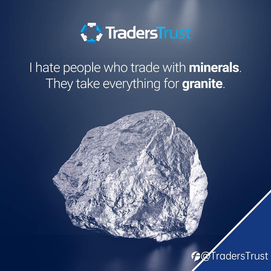 I hate people who trade with minerals...