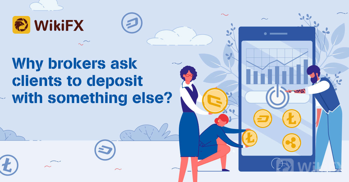 Why do South Africa brokers ask clients to deposit with something else?
