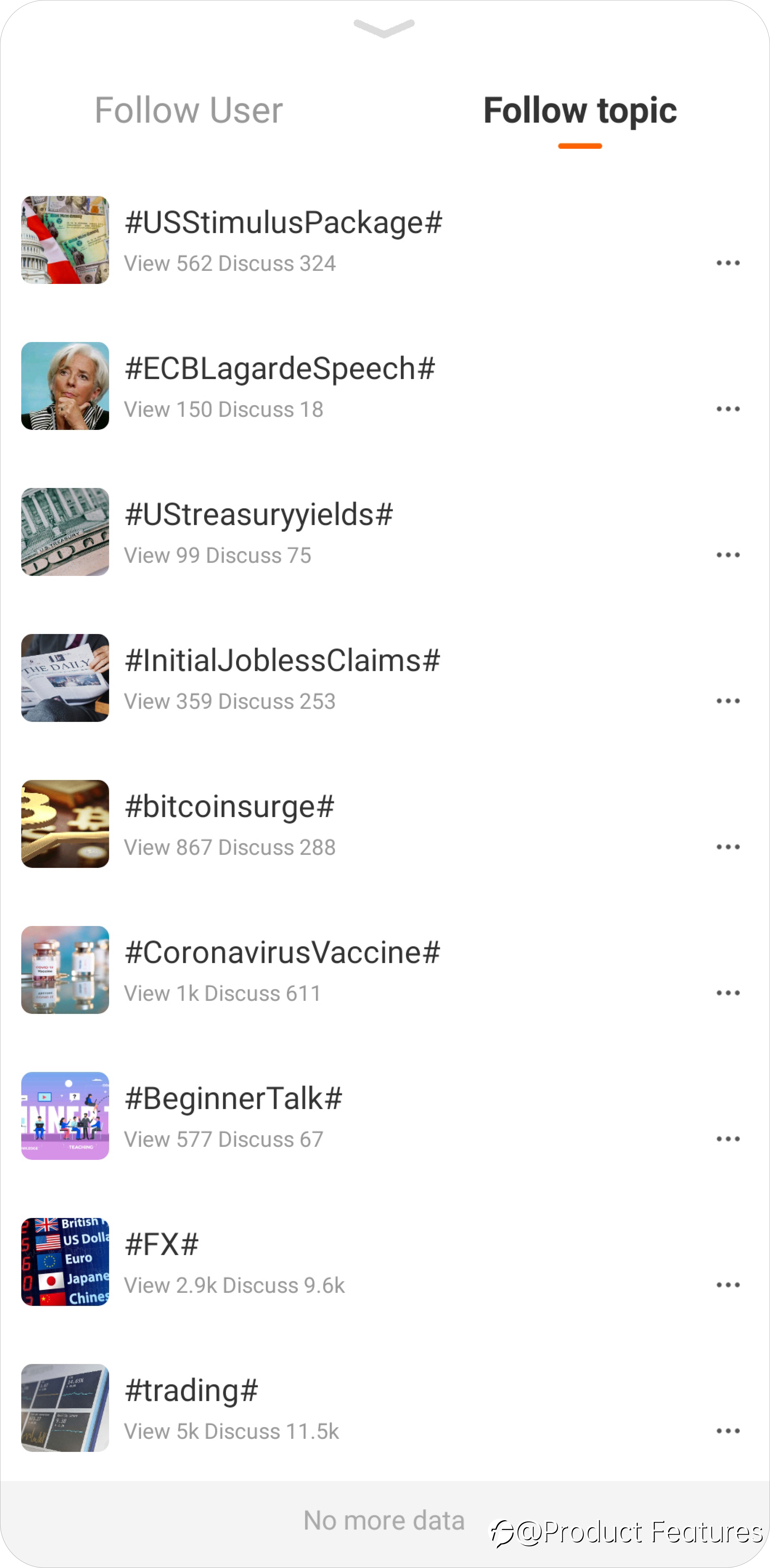 Discovery Feed and Hot Topics