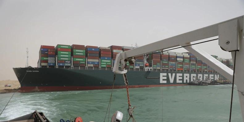 2 experts explain why the company whose ship blocked the Suez Canal has seen its stock surge 28% since the incident started