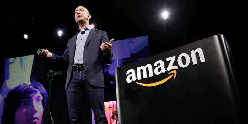 Jeff Bezos shared a note from a couple that bought 2 shares of Amazon in 1997 - and are now using the proceeds to buy a house after the company's 172,499% post-IPO run