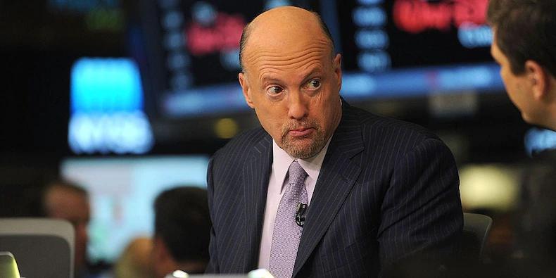 Jim Cramer bought bitcoin when it was worth $12,000 - and said he recently sold half his 'phony' portfolio to pay off a mortgage