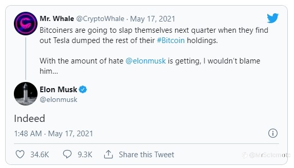 Ketika Satu Cuitan Twitter Elon Musk Kendalikan Harga Bitcoin
