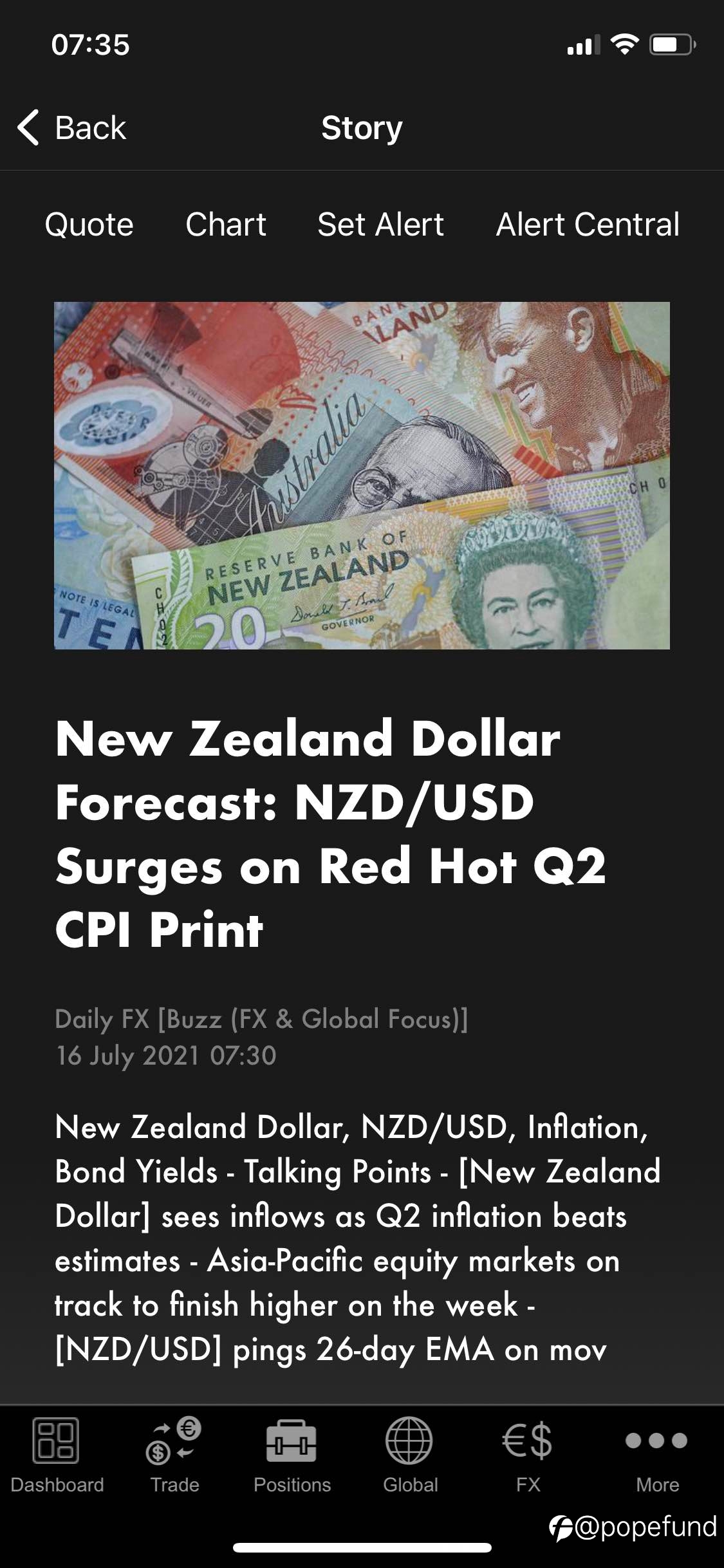 知行合一：Morning Shots, Pre-NZ CPI Speculation，very confident & rational bets on solid proofs & analysis.