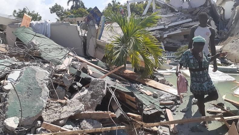 Gempa Bumi M7,2 Haiti, Korban Tewas Jadi 304 Orang Ribuan Luka