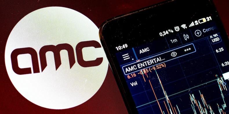 Retail investors were net sellers of AMC on Tuesday for the first time since February even as the stock surged 9%