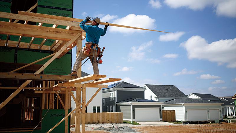 缺料缺工还缺建筑商!美国8月单户住宅开工数连续第二个月下降