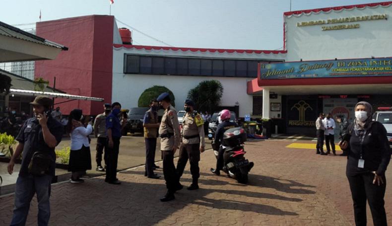 Polisi Jaga Ketat TKP Kebakaran Lapas Tangerang, Cegah Napi Kabur