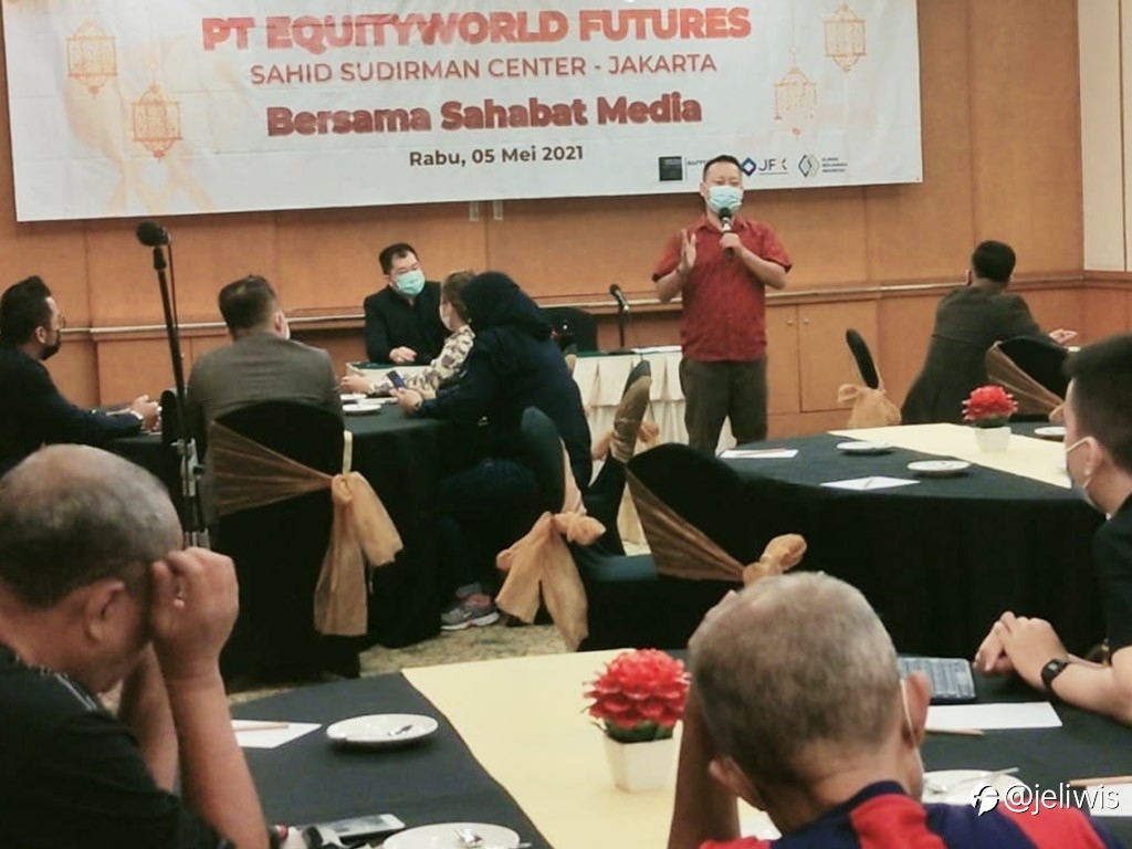 PT Equityworld Futures Targetkan 5000 Nasabah Baru di Akhir 2021