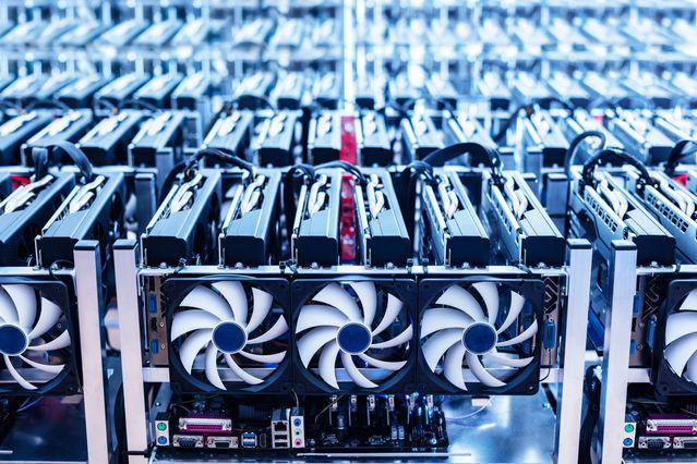 Crypto Mining Is Flocking to the U.S. That’s Not Helping the Stocks.