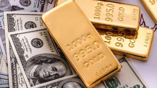 Dolar AS Melemah, Harga Emas Dunia Kembali Bergairah