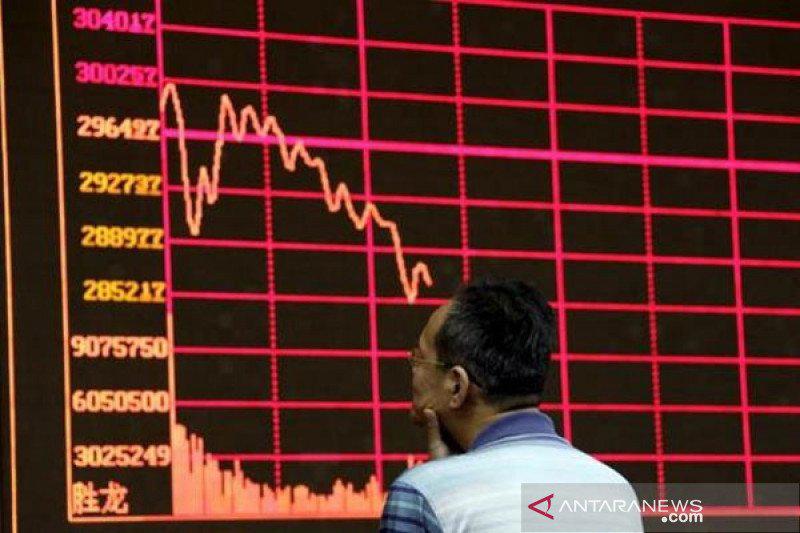 Saham China ditutup rugi hari ke-3, Indeks Shanghai jatuh 0,60 persen
