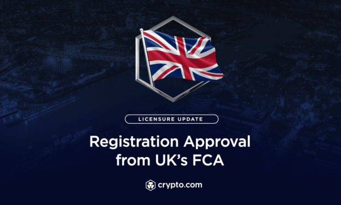Crypto.com secures regulatory approval from UK FCA