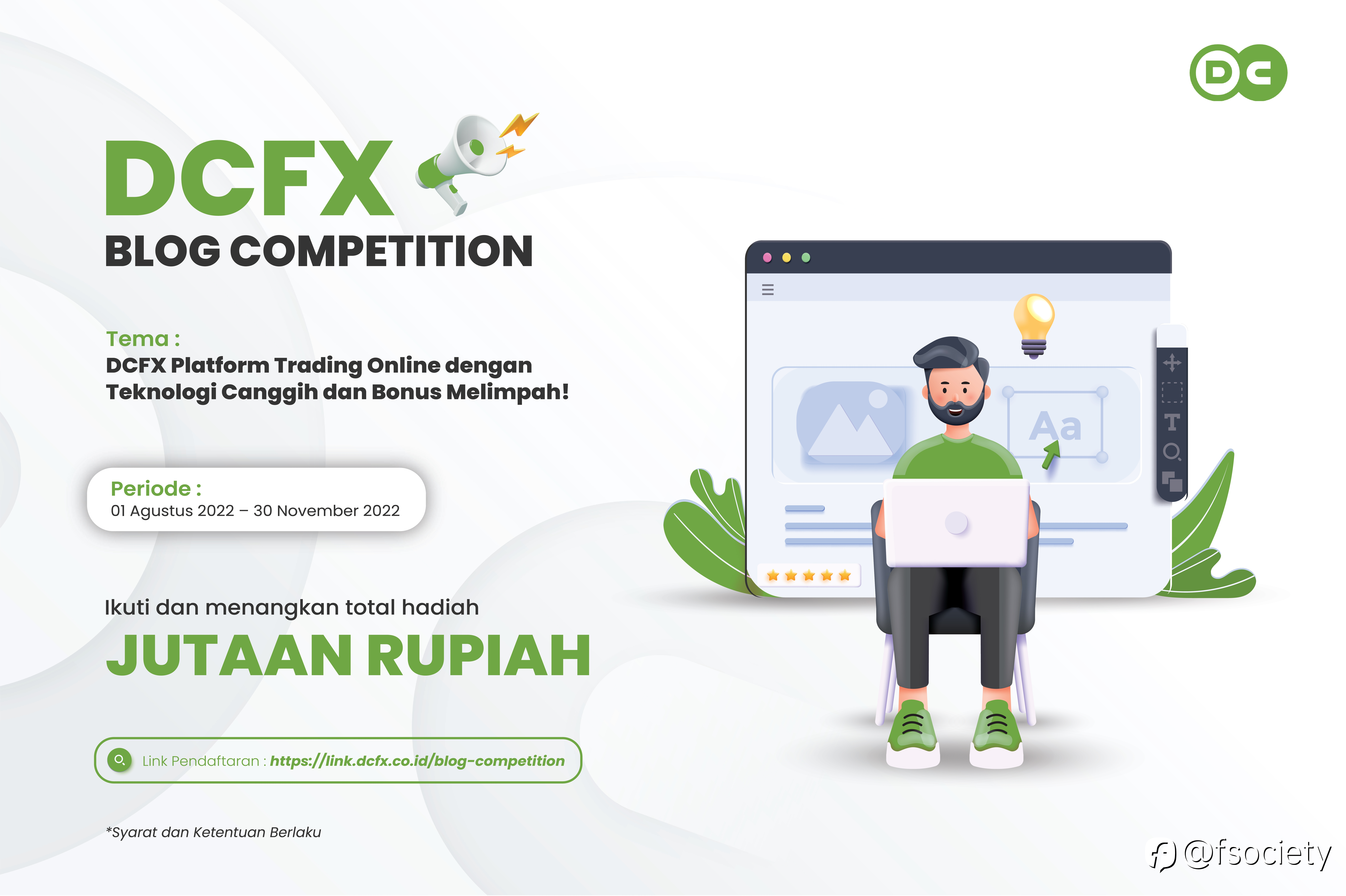 DCFX Blog Competition | Total Hadiah Jutaan Rupiah!