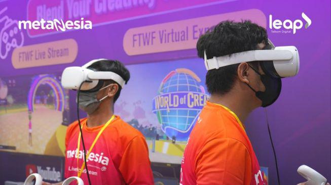 metaNesia Besutan Telkom Suguhkan Pengalaman Dunia Metaverse di Fruit Tea World Festival 2022
