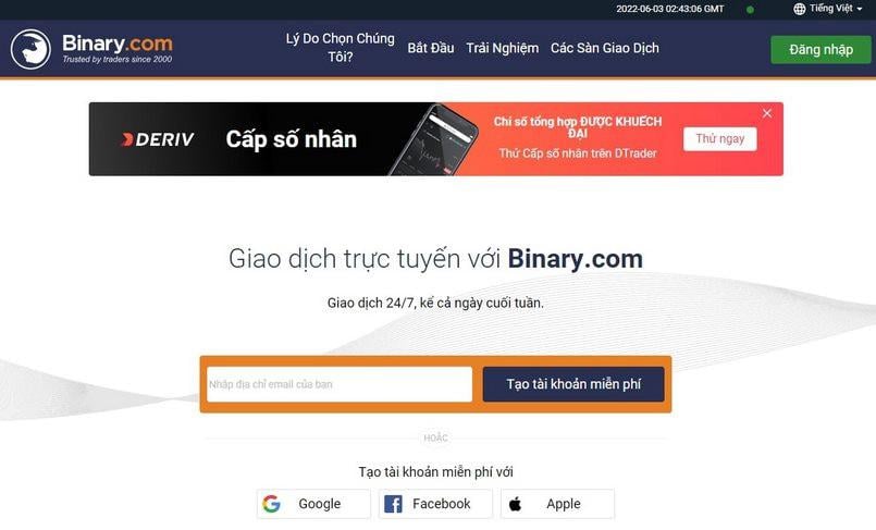 Top 7 sàn Binary option (BO) uy tín và tốt nhất cho trader Việt