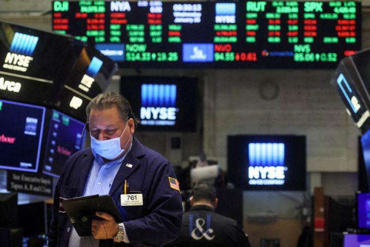 Arah Kebijakan Fed Masih Jadi Sorotan, Wall Street Berakhir Loyo