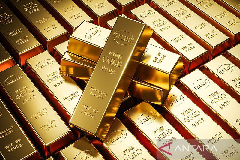 Harga emas naik 15,70 dolar, catat minggu terbaik dalam 30 bulan