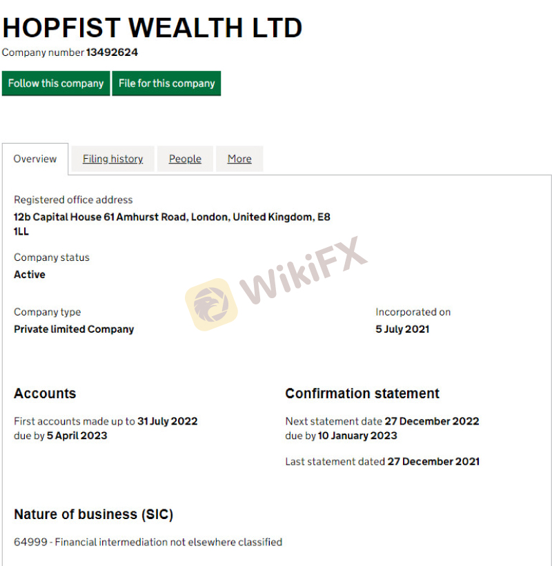 Sàn Hopfist Wealth ngăn khách hàng rút tiền, yêu cầu nộp Thuế cao ngất ngưởng - WikiFX Cảnh báo