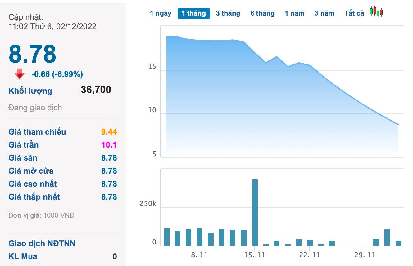 Apax Holdings (IBC) của ông Nguyễn Ngọc Thuỷ lên tiếng về việc cổ phiếu liên tục nằm sàn