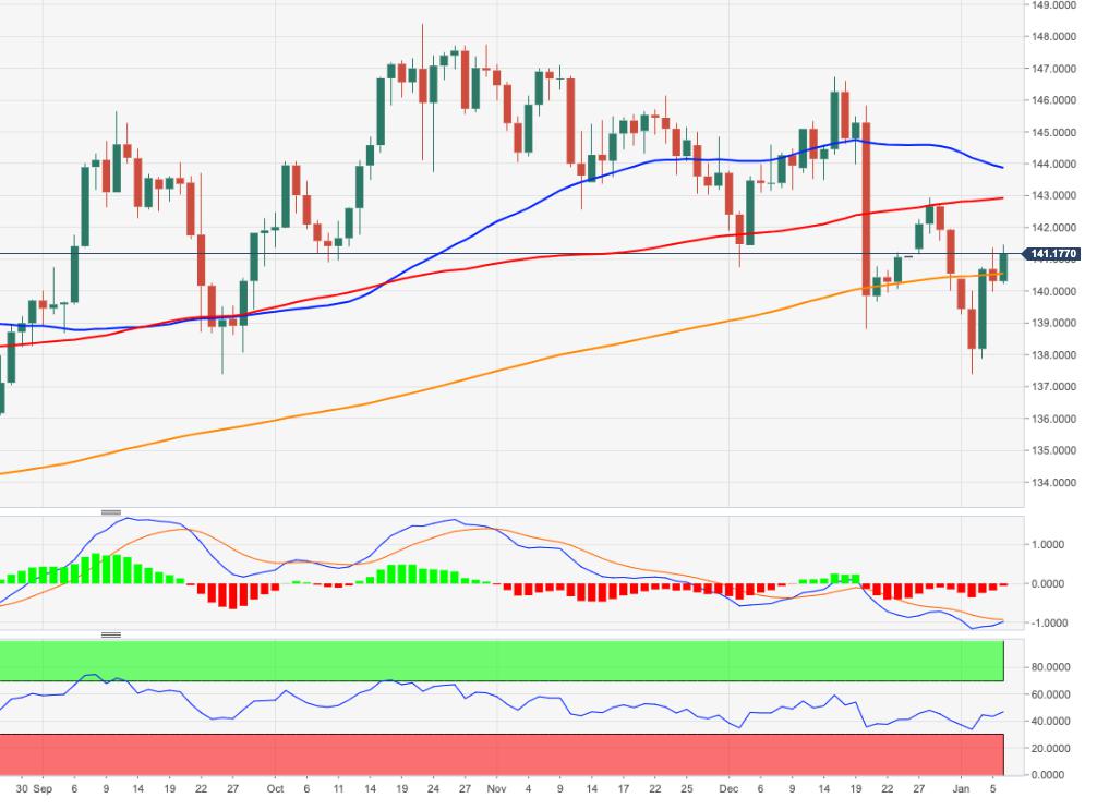 EUR/JPY Price Analysis: Extra gains target the 143.00 zone