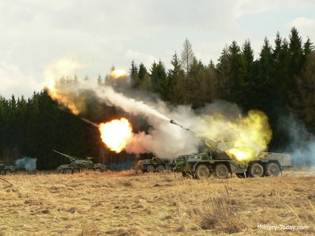 Nga công bố video Cộng hòa Séc cung cấp pháo tự hành DANA M2 cho Ukraine