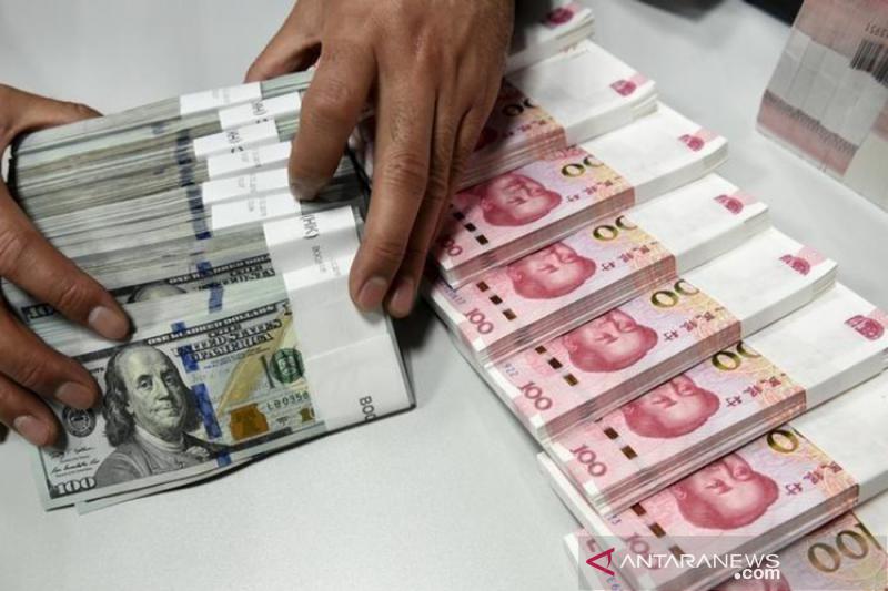 Yuan perpanjang kenaikan, melonjak 344 basis poin jadi 6,9131/dolar AS