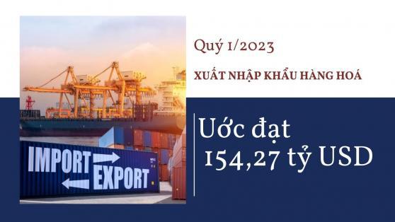 Kinh tế thế giới phục hồi chậm: Xuất nhập khẩu hàng hoá Việt Nam quý 1 kém sắc